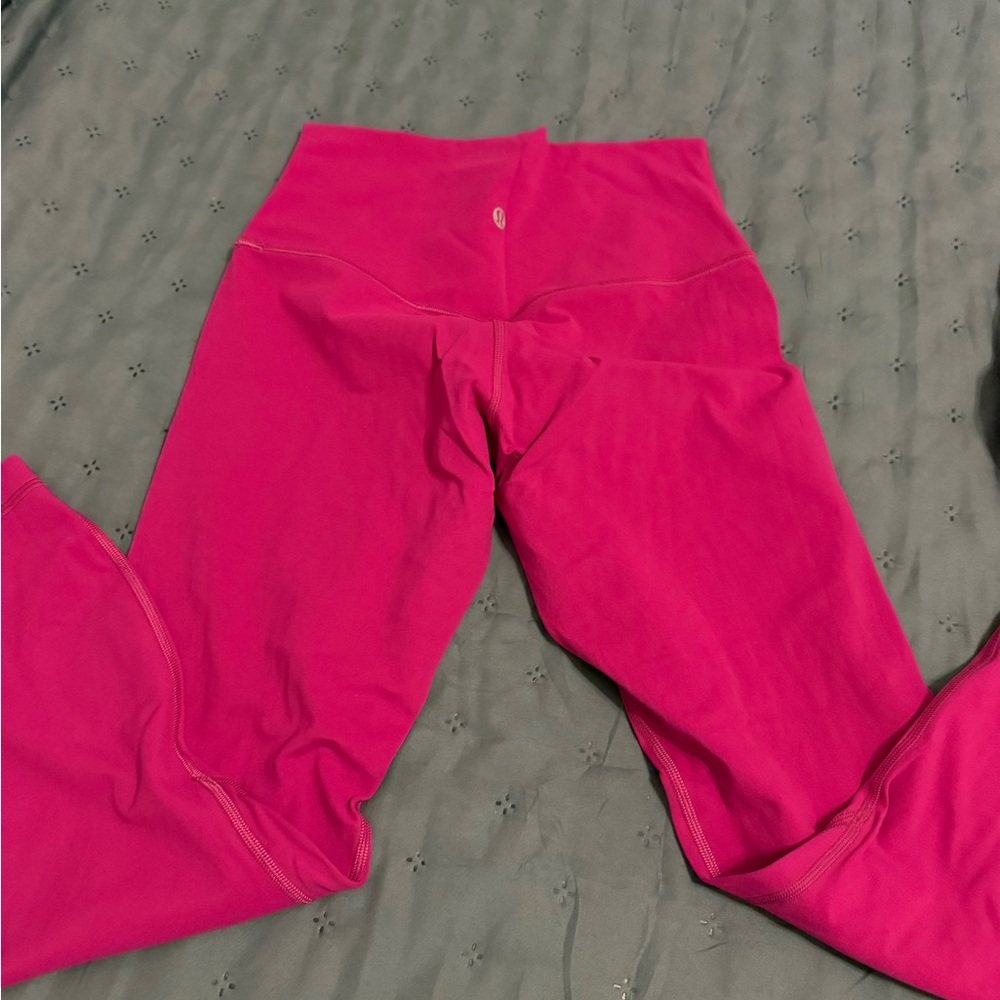 Lululemon Athletica Women's Pink Leggings